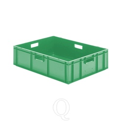Transportkrat Euronorm plastic bak, krat TK0 800x600x210 groen