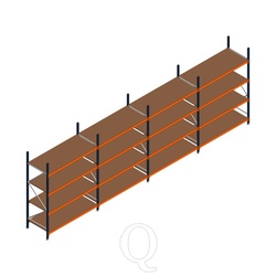 Voordeelrij grootvakstelling Kimer 2250x6250x800 4 niveaus