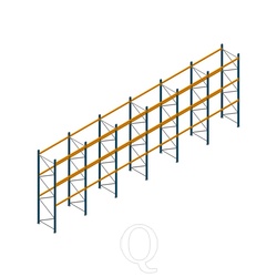 Voordeelrij palletstelling Apersa 4000x11632x1100 3 niveaus