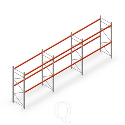 Voordeelrij palletstelling AR T2 3000x8420x1100 M11051/2700 2 niveaus
