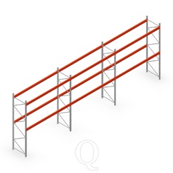 Voordeelrij palletstelling AR T2 3500x11120x1100 MN16051/3600 - 2 niveaus