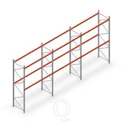 Palletstelling AR T2 voordeelrij 4000x8420x1100 M11051/2700 2 niveaus