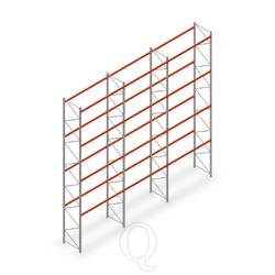 Palletstelling AR T2 voordeelrij 8000x8420x1100, M11051/2700 - 4 niveaus