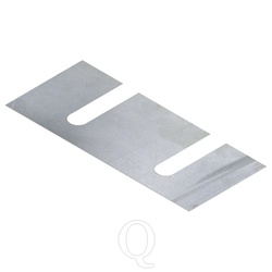 Vulplaat BR CRH IPE200 tbv staander verzinkt 190x80x1mm